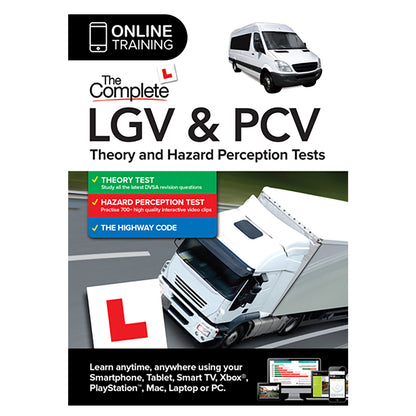 The Complete LGV & PCV Module 1a and 1b Theory & Hazard Perception Tests 2026