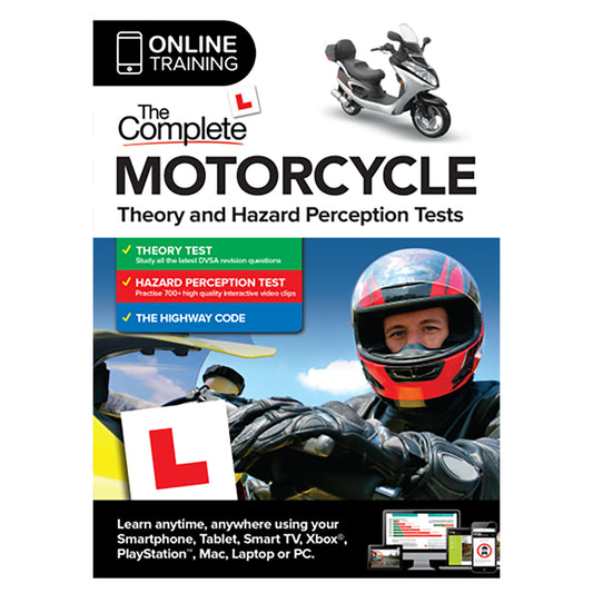 The Complete Motorcycle Theory Test Success & Hazard Perception Test 2026