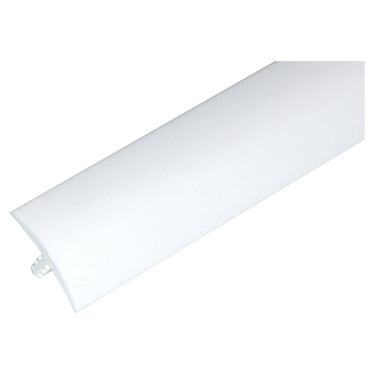 White 3/4" T-Molding